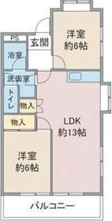児玉ビル B棟【1階】の間取り