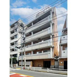 東京都新宿区市谷薬王寺町【マンション】の外観