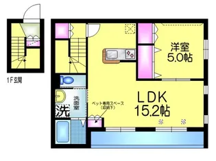 Arpege アルページュの間取り