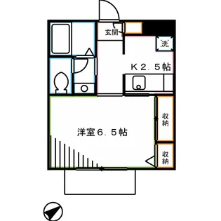 吉祥寺メゾン A【1階】の間取り