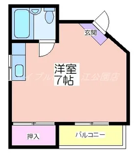 シーズコート住吉【5階】の間取り
