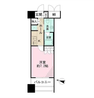 レグノ・フォルテ二番町【12階】の間取り