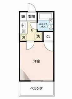 マイナビSTAYパレス三宿【2階】の間取り