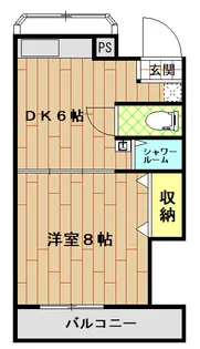 アピスメゾン【3階】の間取り