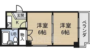 プリンセス泉【4階】の間取り