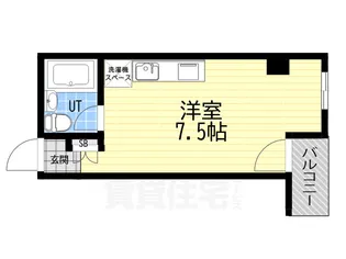 姫島マンション【3階】の間取り