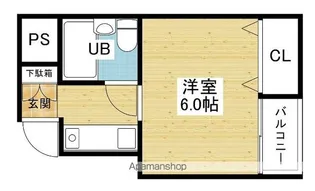 タカミビル【3階】の間取り