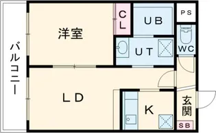 高原口ビル【4階】の間取り