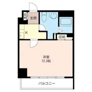 アドミラーブル横濱【2階】の間取り