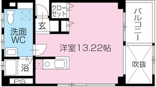 オランジュリーハウス【2階】の間取り