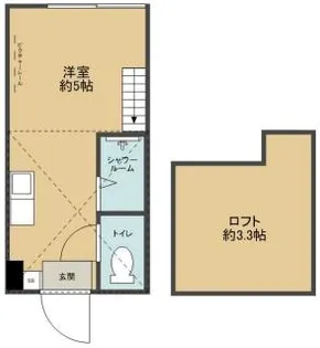 ハーモニーテラス前野町【2階】の間取り