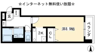 ボナレテラ吉文字【5階】の間取り
