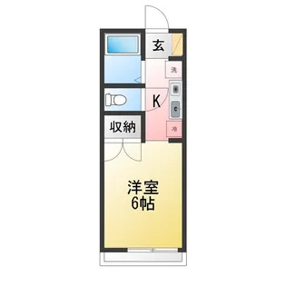 プレール【1階】の間取り