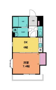 aqua【1階】の間取り
