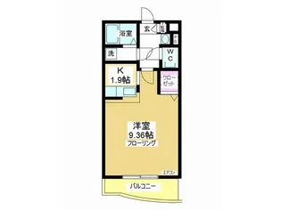 プランドール【3階】の間取り