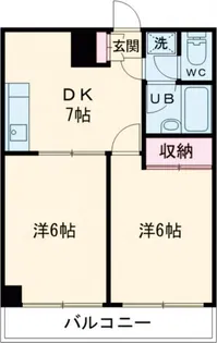 サンライズ末広I【3階】の間取り