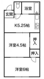 ビックハイム徳丸【2階】の間取り