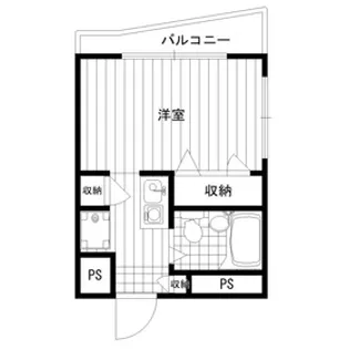 南橋本レジデンス【4階】の間取り