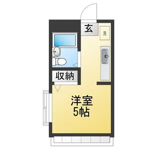 ▲トップヒルズ上原【2階】の間取り
