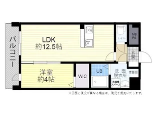 オーク金池南【7階】の間取り