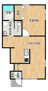 AFC RESIDENCE 上石田【1階】の間取り