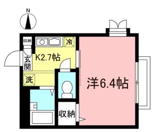 エストゥディオ【2階】の間取り