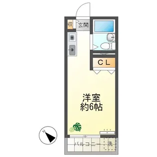 ロイヤルコート【2階】の間取り