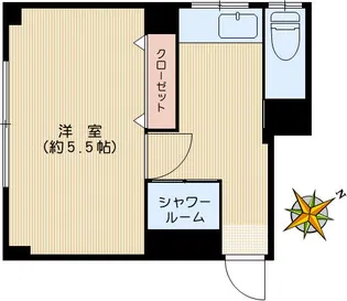筑波マンション【4階】の間取り