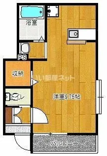 アミューズ渡田【2階】の間取り
