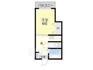 大和田ハイツ【3階】の間取り
