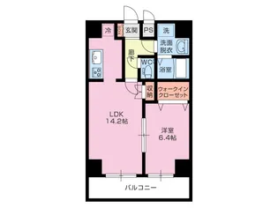 グランヴェーラ下河原【2階】の間取り