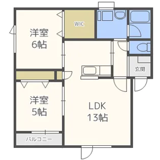 Marine Blue【1階】の間取り