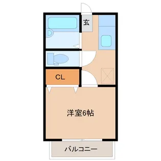 グリーンハート【1階】の間取り