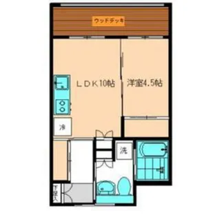 プラチナコートけやき【2階】の間取り