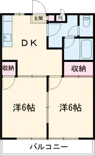 レジデンス本宮【2階】の間取り