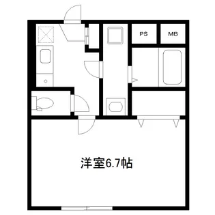 埼玉県熊谷市宮本町【アパート】の間取り