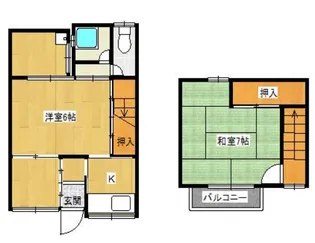 奈良県奈良市北袋町【一戸建】の間取り