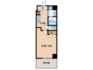 アールズコート本山イースト【1階】の間取り