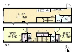 エフティヒア西品川の間取り