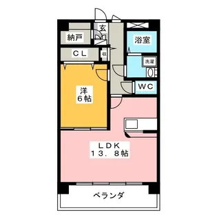 Bright First【4階】の間取り