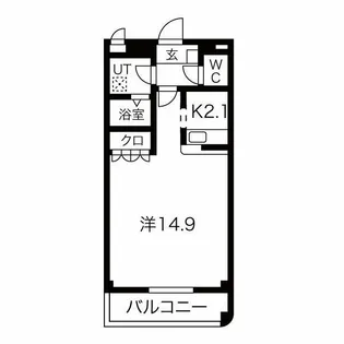 ハイム・ルミナス【1階】の間取り