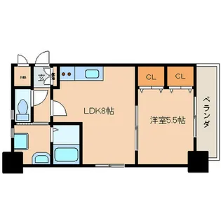 FUSHI BLD【5階】の間取り