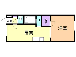 メゾン秀永C【2階】の間取り