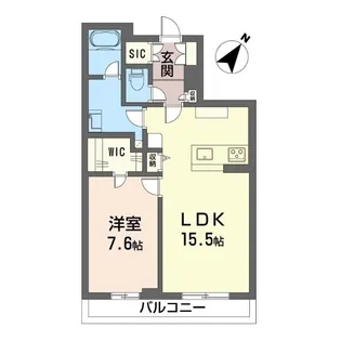 ドッゴミーム【4階】の間取り