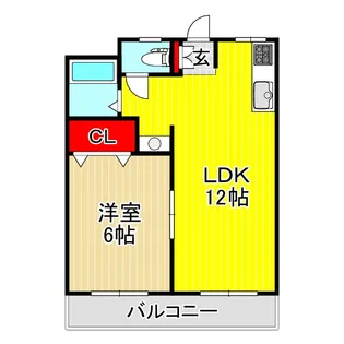 ハイツリー芝【3階】の間取り