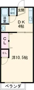 大阪府大阪市鶴見区諸口5【アパート】の間取り