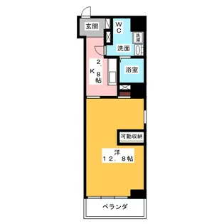 Lucidezza【7階】の間取り