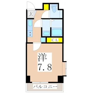 鹿児島県鹿児島市小川町【マンション】の間取り