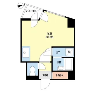 プライムパーク円山公園【7階】の間取り