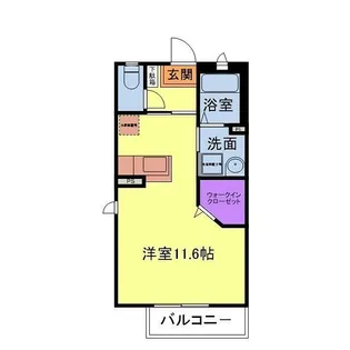 神奈川県小田原市東町1【アパート】の間取り